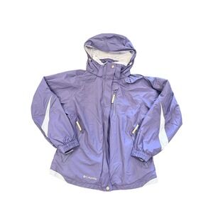Columbia‎ Sportswear Women's Purple Hooded Rain Winter Jacket Sz M
